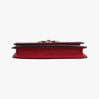 Gucci Queen Magarette Beige Red Multi Canvas Leather Shoulder — view 3