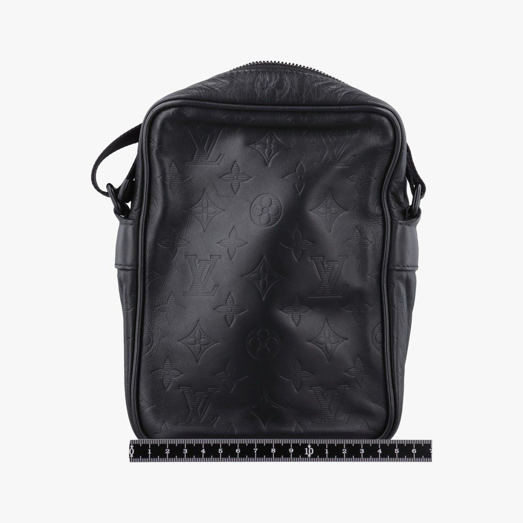 Louis Vuitton Danube PM Noir Monogram Shadow Crossbody — view 2