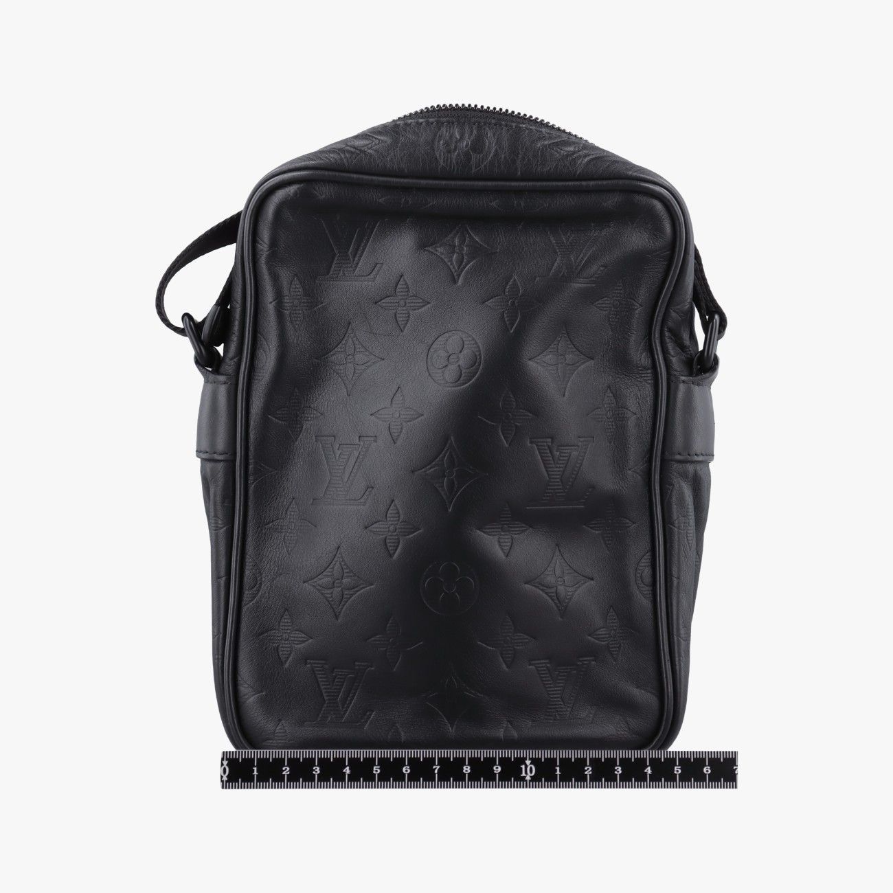 Louis Vuitton Danube PM Noir Monogram Shadow Crossbody — view 2