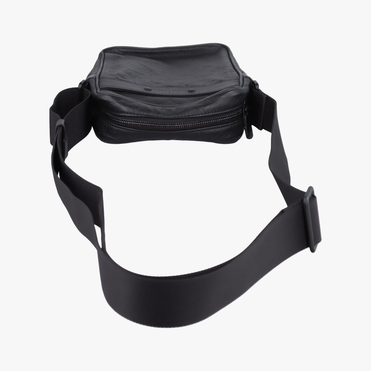 Louis Vuitton Danube PM Noir Monogram Shadow Crossbody — view 8