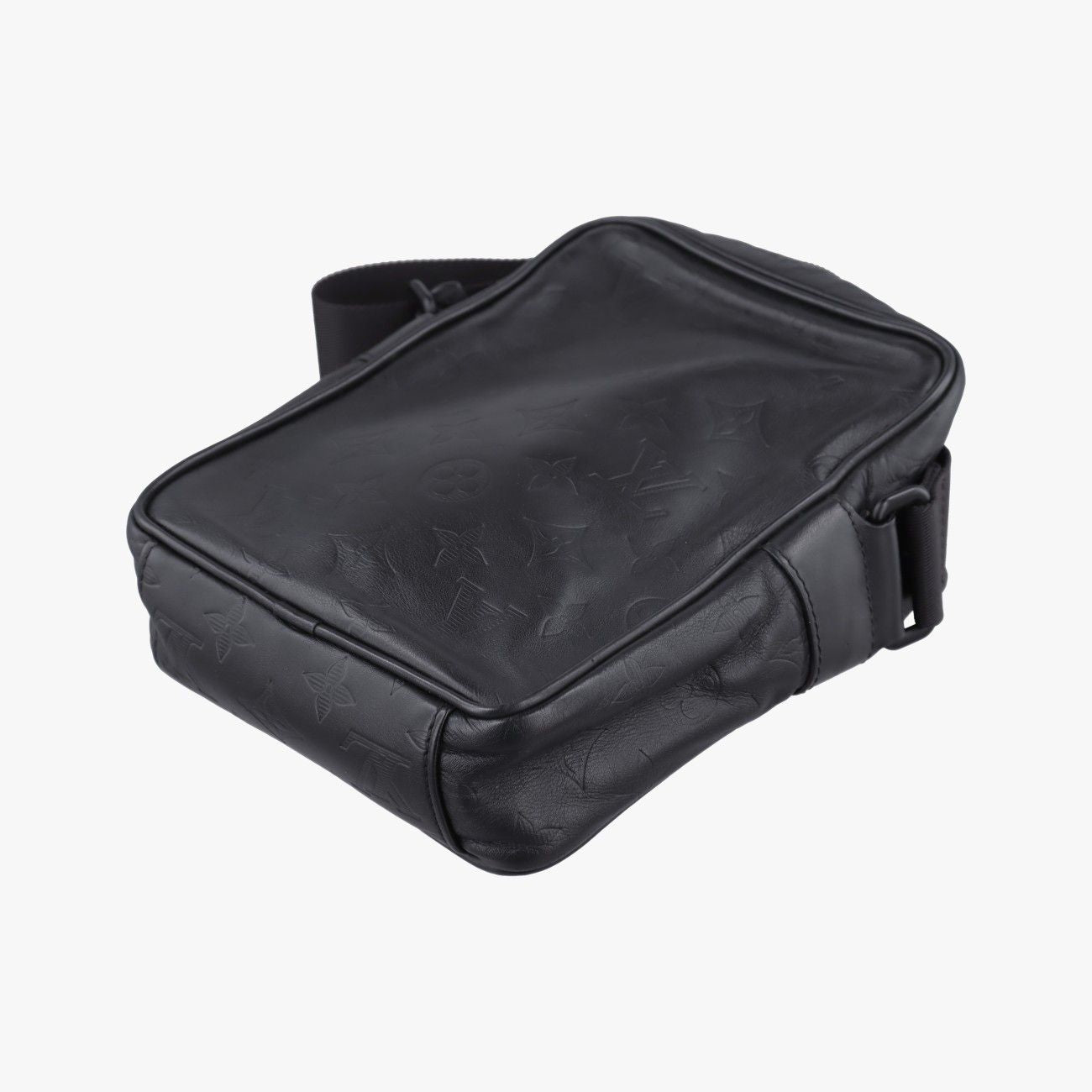 Louis Vuitton Danube PM Noir Monogram Shadow Crossbody — view 6
