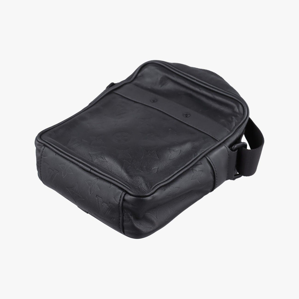 Louis Vuitton Danube PM Noir Monogram Shadow Crossbody — view 4