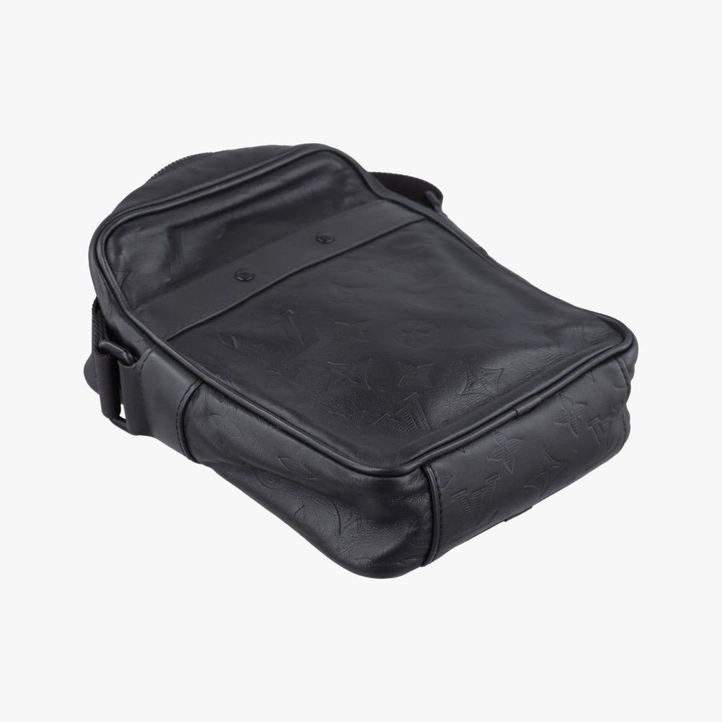 Louis Vuitton Danube PM Noir Monogram Shadow Crossbody — view 5