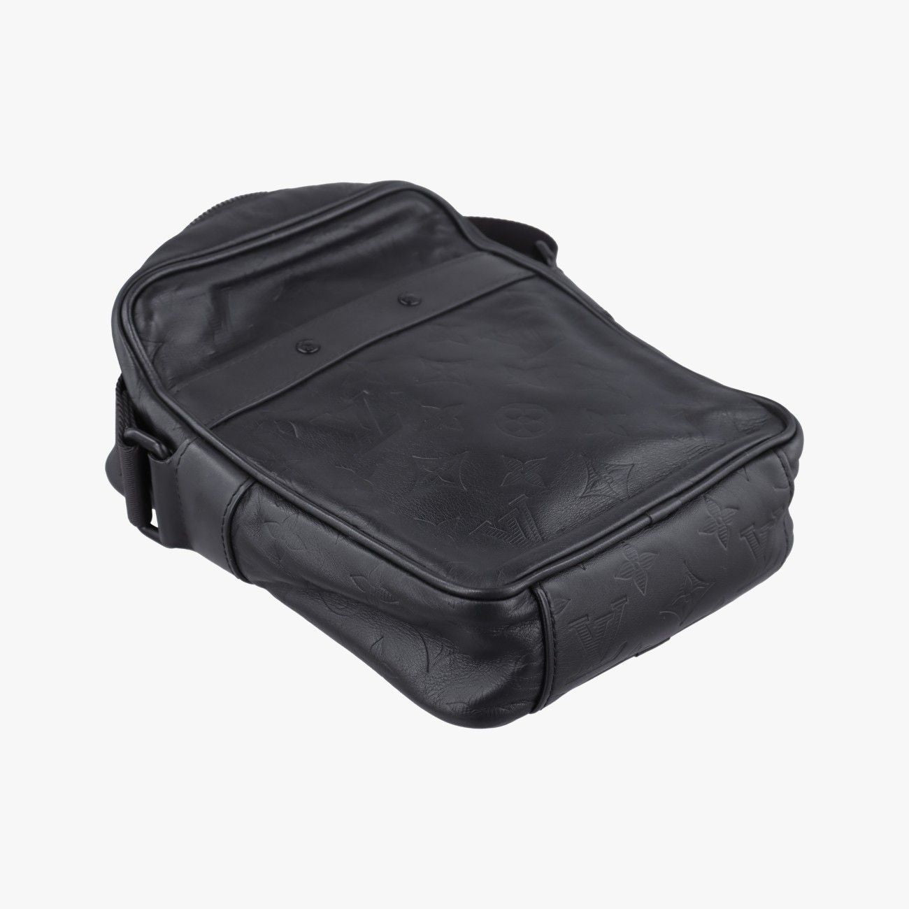 Louis Vuitton Danube PM Noir Monogram Shadow Crossbody — view 5