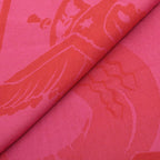 Hermes Tag Cheval Large Fringe Pink Scarf Shawl — view 2