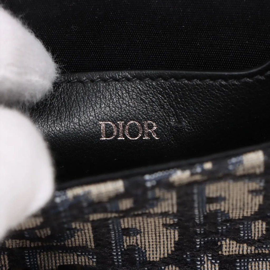 Dior Oblique Rock Leather Shoulder Bag Crossbody — view 8
