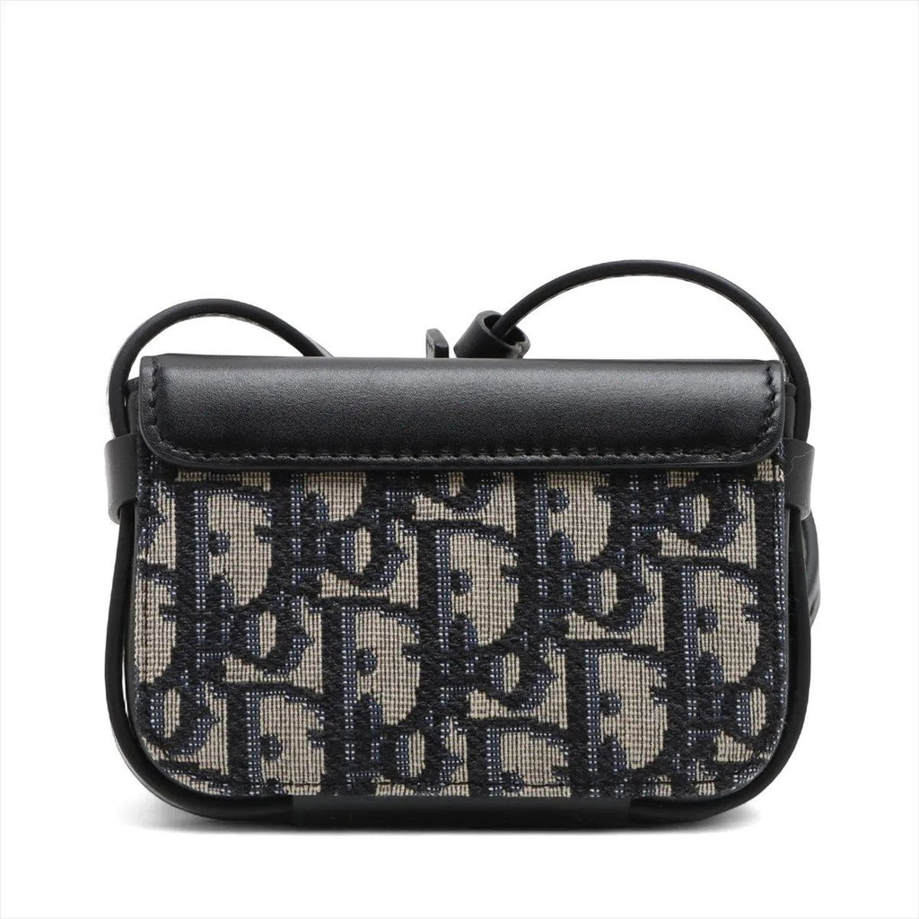 Dior Oblique Rock Leather Shoulder Bag Crossbody — view 2