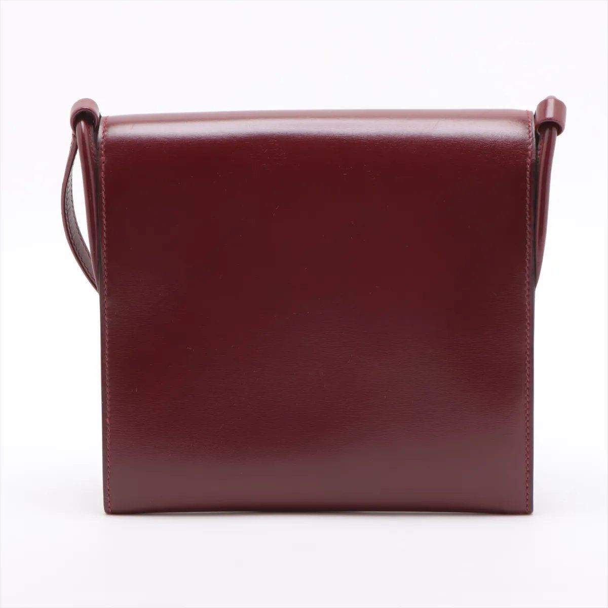 Hermes Vintage Box Calf Leather Shoulder Bag Crossbody — view 2