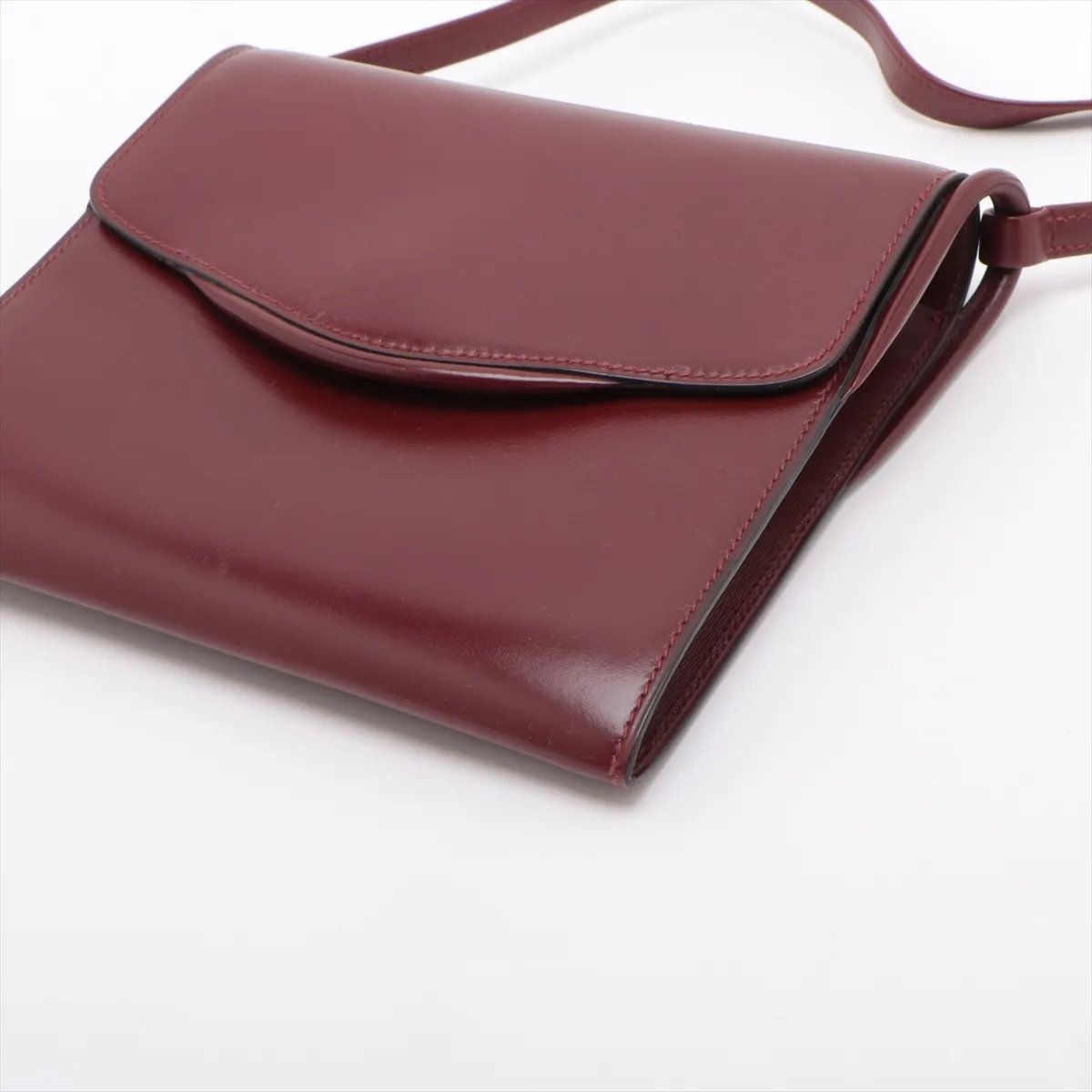 Hermes Vintage Box Calf Leather Shoulder Bag Crossbody — view 3