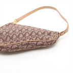 Dior Trotter Saddle Leather Handbag Beige — view 3
