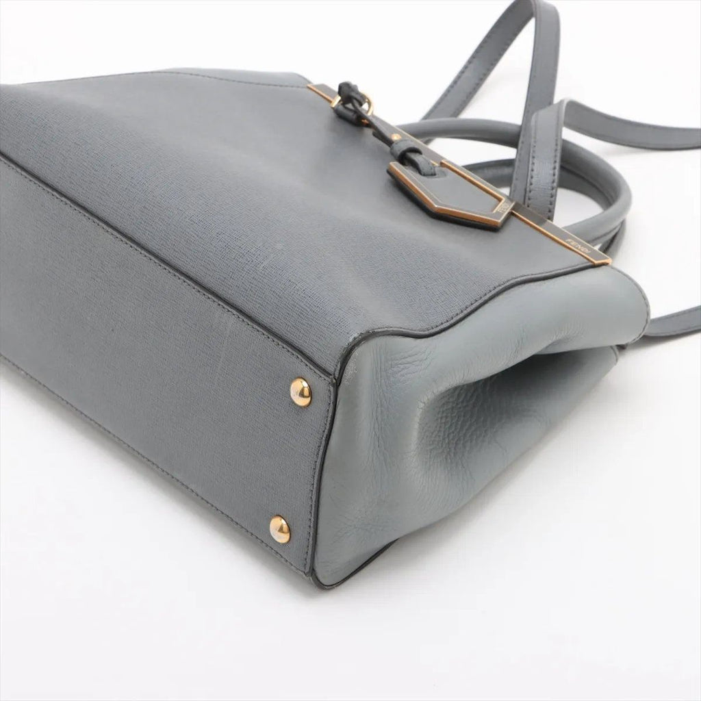 Fendi Petit Tou Jour Leather 2-Way Handbag Crossbody Shoulder — view 3