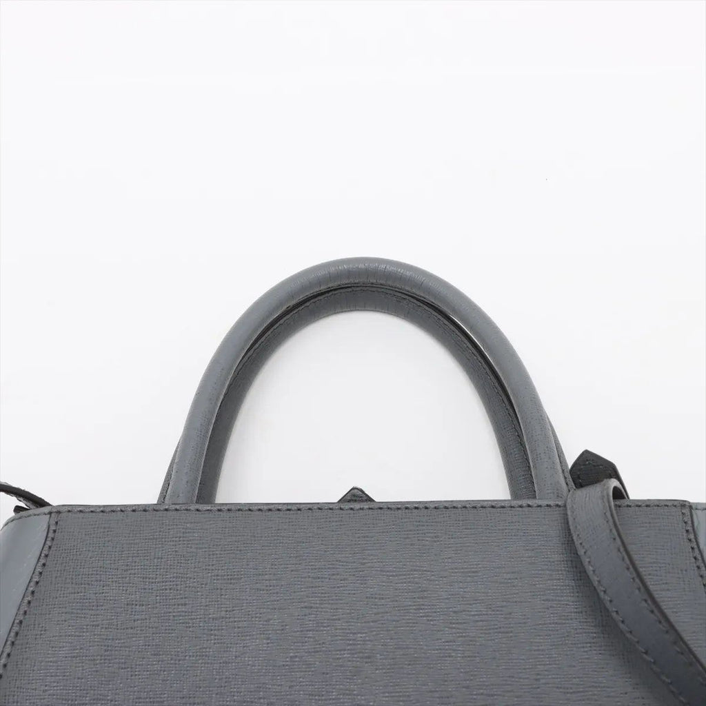 Fendi Petit Tou Jour Leather 2-Way Handbag Crossbody Shoulder — view 6