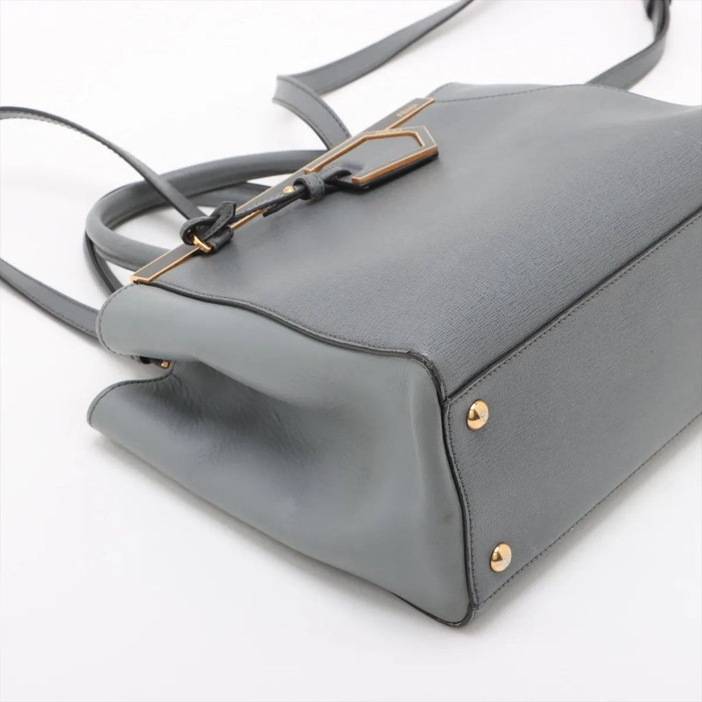 Fendi Petit Tou Jour Leather 2-Way Handbag Crossbody Shoulder — view 4
