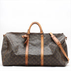 Louis Vuitton Monogram Keepall Bandouliere 60 2-Way Boston Bag Crossbody