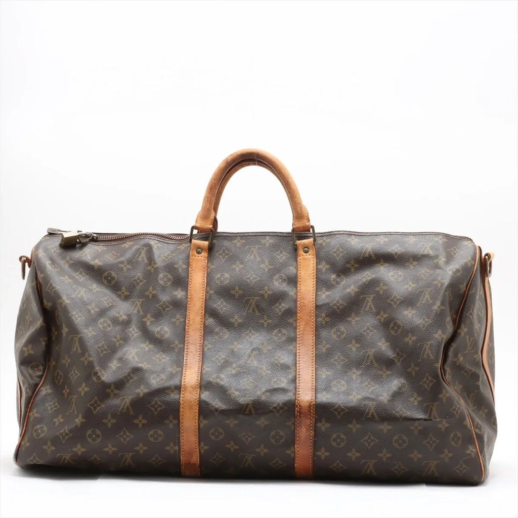 Louis Vuitton Monogram Keepall Bandouliere 60 2-Way Boston Bag Crossbody — view 2