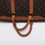 Louis Vuitton Monogram Keepall 50 Leather Boston Bag Tote Carry — view 5