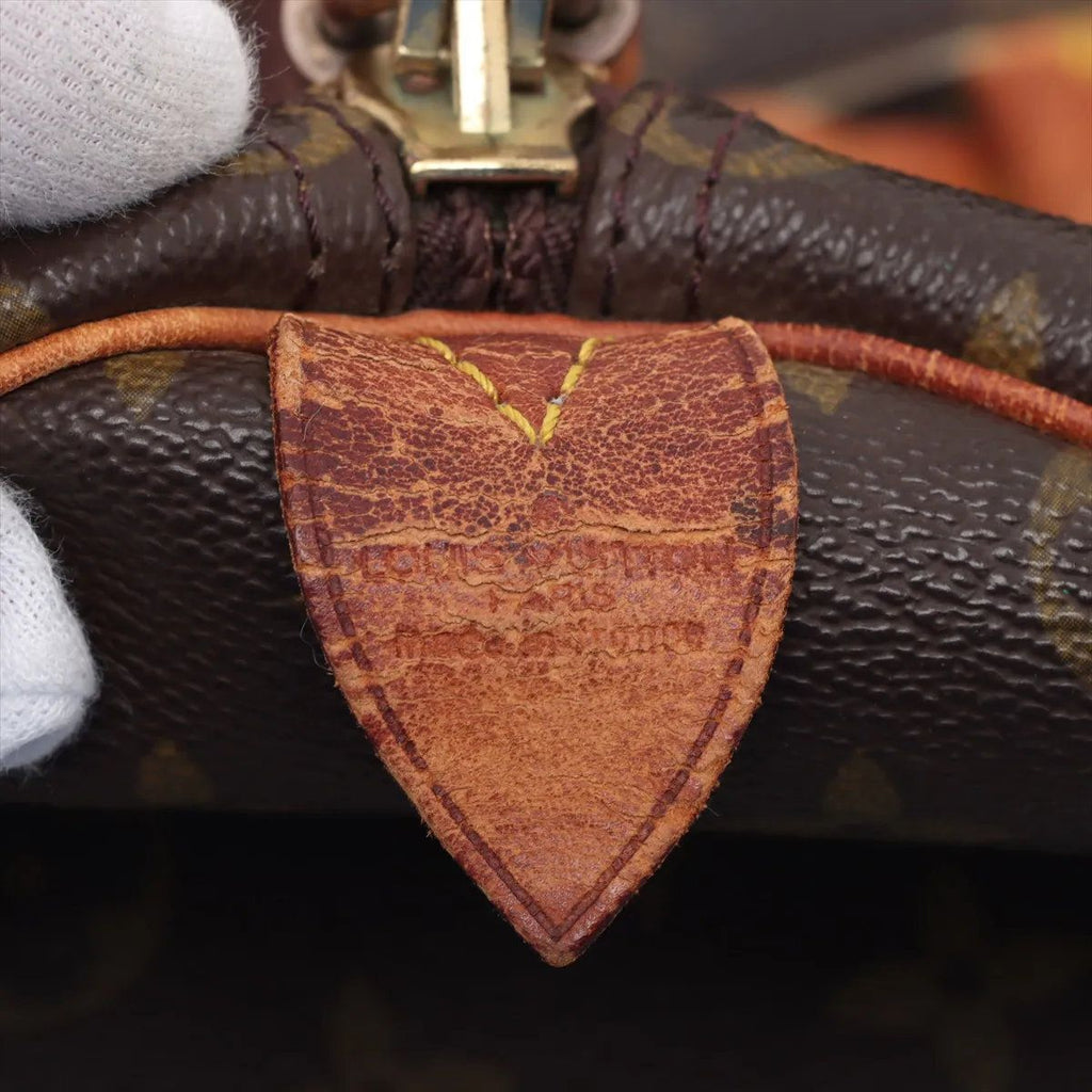 Louis Vuitton Monogram Keepall 50 Leather Boston Bag Tote Carry — view 9