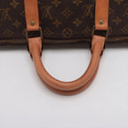 Louis Vuitton Monogram Keepall 50 Leather Boston Bag Tote Carry — view 5