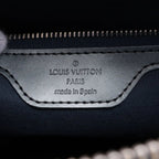 Louis Vuitton Monogram Matt Stockton Blue Leather Tote Shoulder Hand — view 9