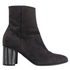 Hermes Boots Short Suede Leather Heels — view 6