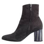 Hermes Boots Short Suede Leather Heels — view 7