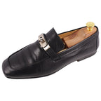 Hermes Loafers Moccasin Kelly Business