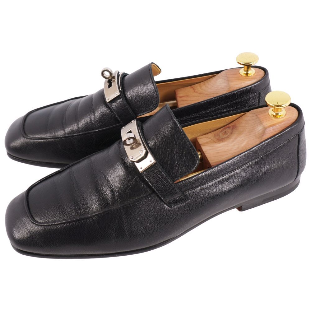 Hermes Loafers Moccasin Kelly Business — view 2