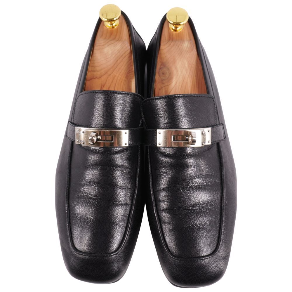 Hermes Loafers Moccasin Kelly Business — view 4