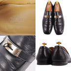 Hermes Loafers Moccasin Kelly Business — view 9