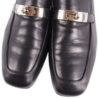 Hermes Loafers Moccasin Kelly Business — view 3
