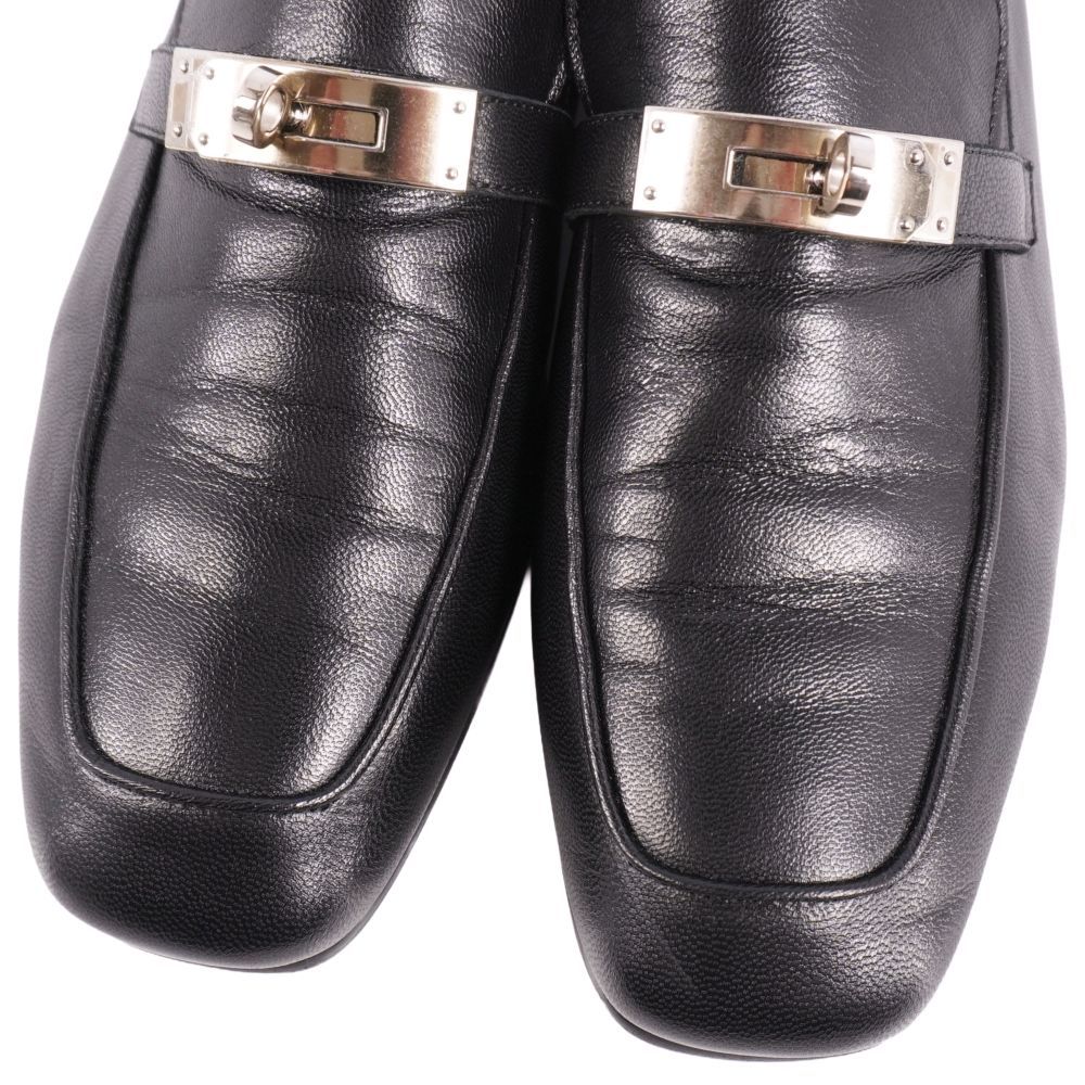 Hermes Loafers Moccasin Kelly Business — view 3