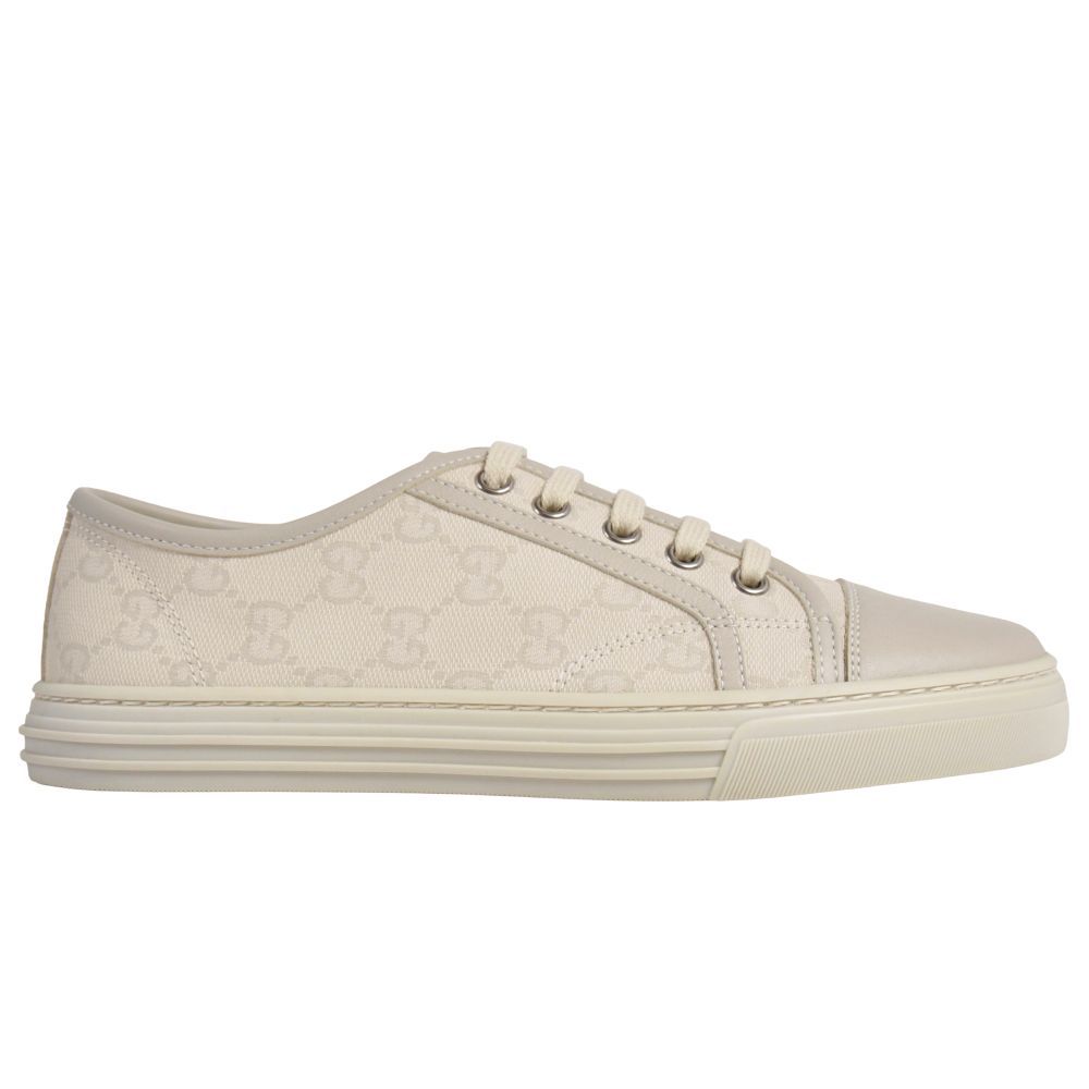 Gucci Sneakers GG Pattern Low Cut Canvas Leather — view 6