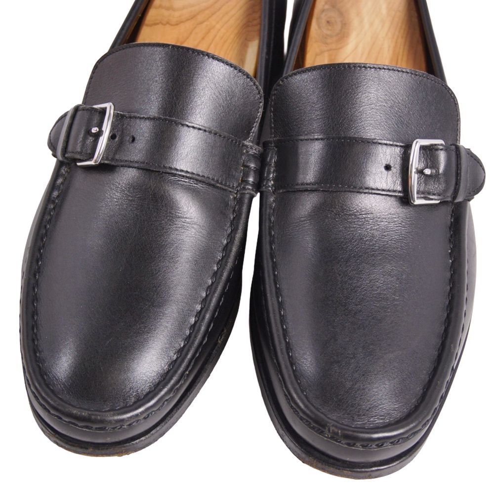 Hermes Loafers Moccasins Business Shoes Leather — view 3