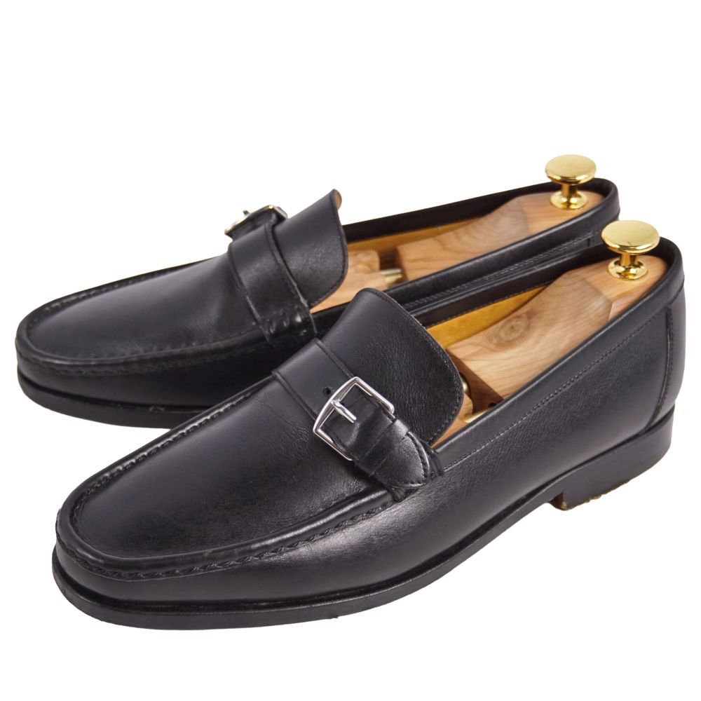 Hermes Loafers Moccasins Business Shoes Leather — view 2