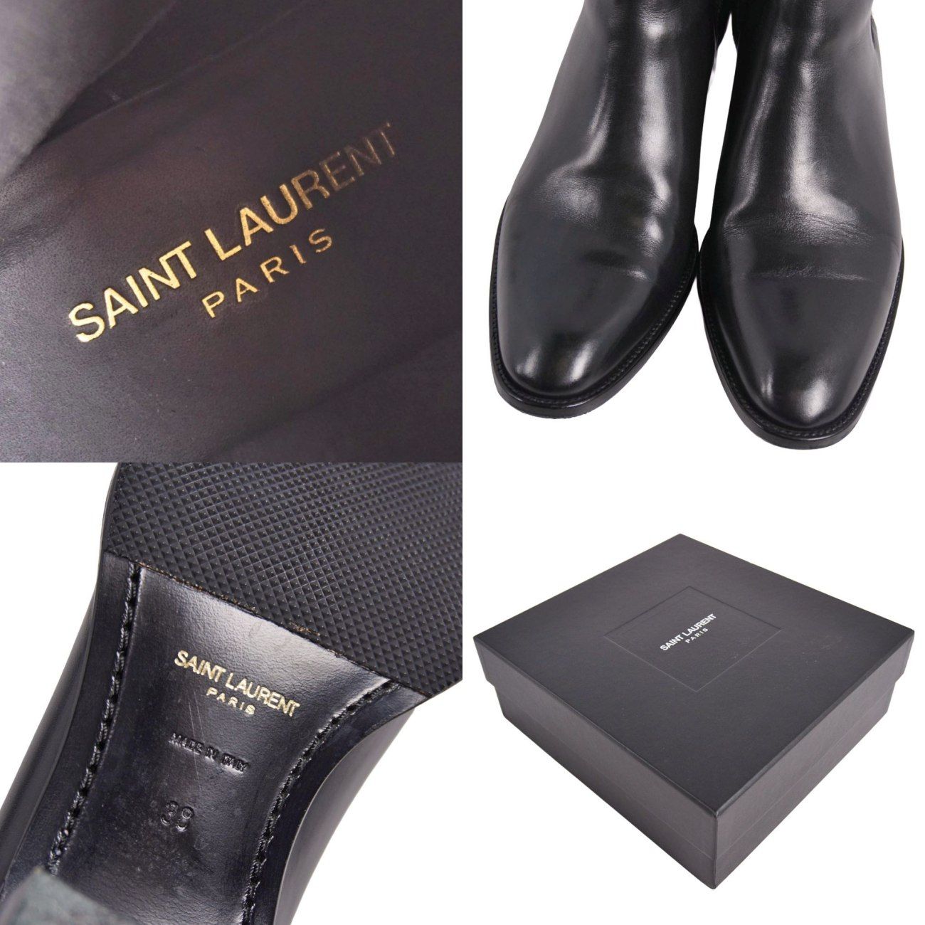Saint Laurent Paris Boots Show — view 9