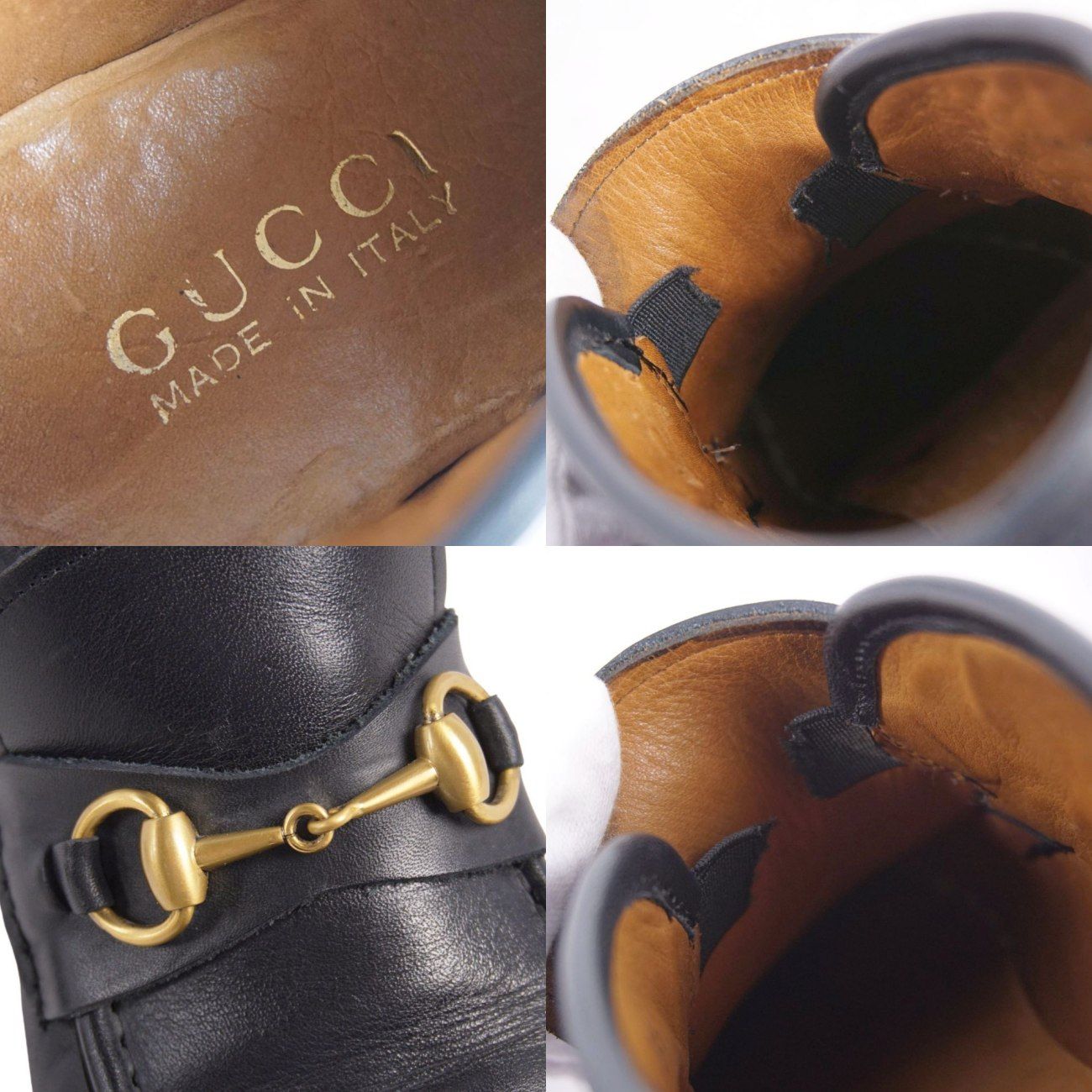 Gucci Vintage Boots Chukka Horsebit Leather — view 9