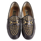 Gucci Loafers Moccasins Horsebit Studs Leather — view 4