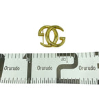 Gucci Buckle Gold GG Logo on Belt — view 4
