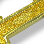 Dior Brooch Gold Bee Logo — view 5