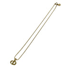 Dior CD Logo Motif Pendant Choker Gold — view 5