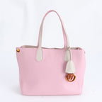 Dior Addict Tote Leather Shoulder Hand Pink