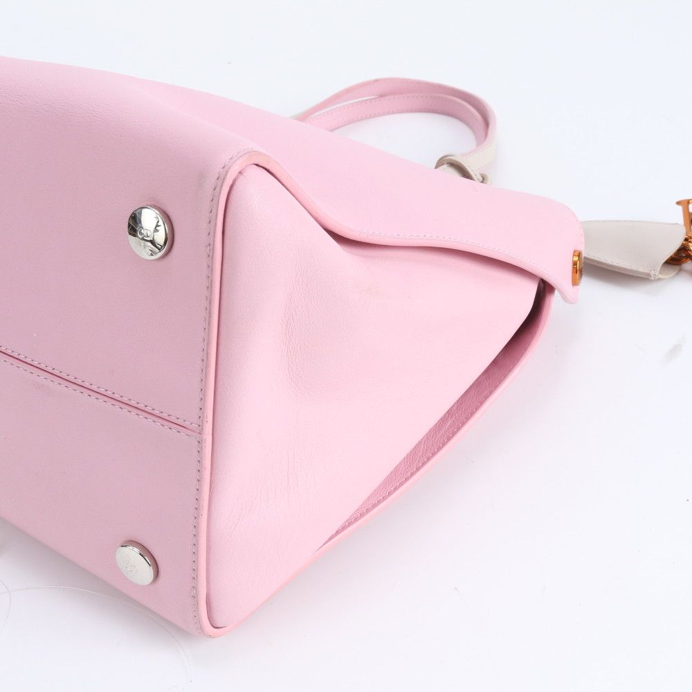 Dior Addict Tote Leather Shoulder Hand Pink — view 5