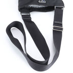 Prada Tessuto Nylon Triangle Logo Leather Shoulder Bag Crossbody Messenger Tote — view 2