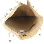 Celine Leather All Over Pattern Tote Shoulder Hand — view 7