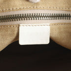Celine Leather All Over Pattern Tote Shoulder Hand — view 8