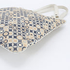 Celine Leather All Over Pattern Tote Shoulder Hand — view 4