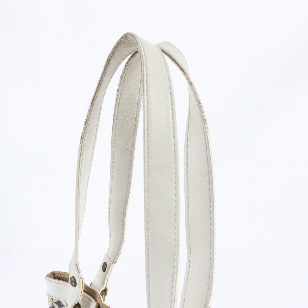 Celine Leather All Over Pattern Tote Shoulder Hand — view 2