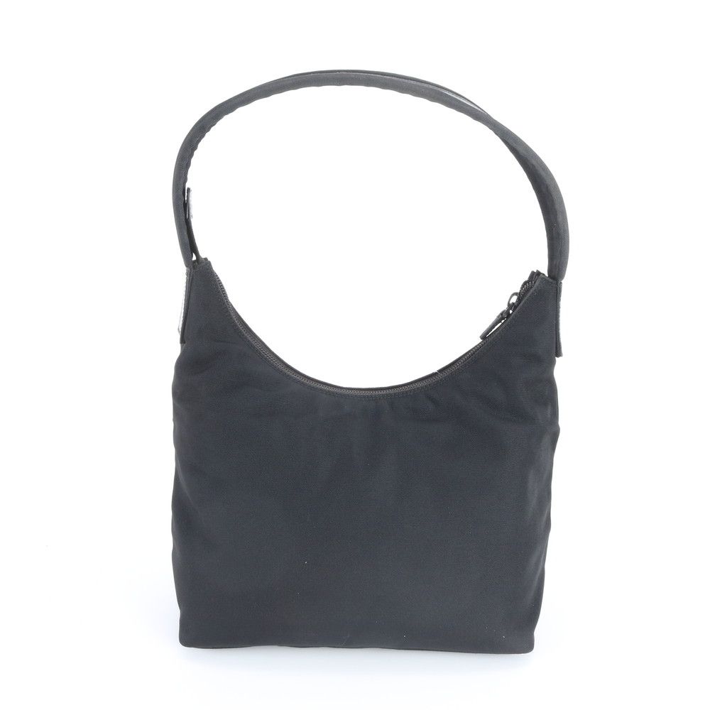 Gucci 001 Leather Shoulder Bag Black — view 3