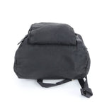 Prada Tessuto Nylon Triangle Logo Leather Backpack Shoulder — view 5