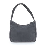 Prada Tessuto Nylon Triangle Logo Handbag Tote Black — view 3